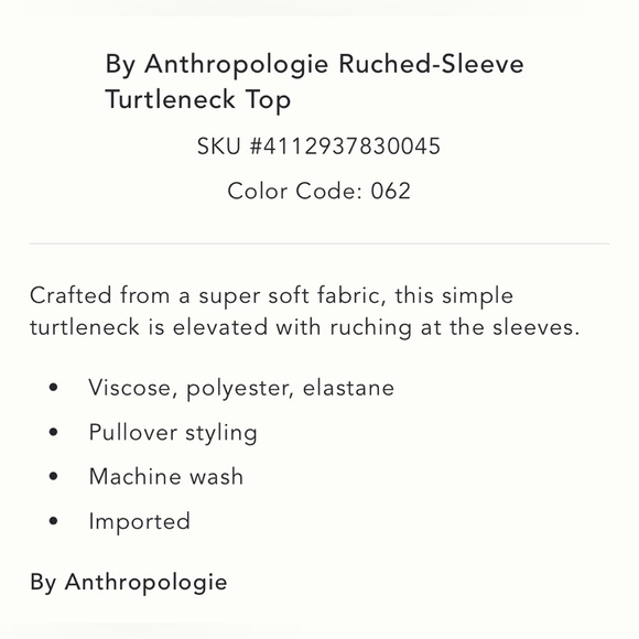 NWT new XL Anthropologie ruched sleeve turtleneck top raspberry pink stretchy - Picture 4 of 17